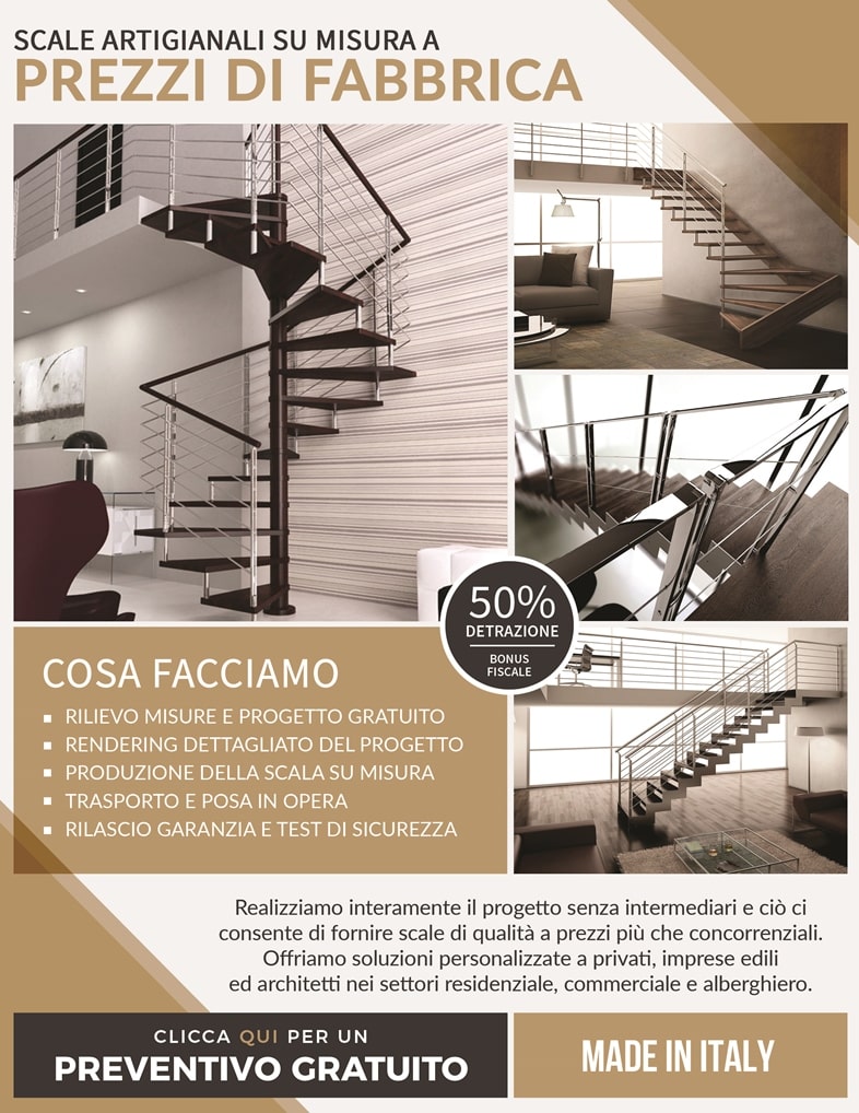 Progetto scale Mariano Comense